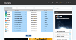 Desktop Screenshot of coinsail.com